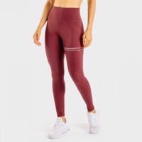 SQUATWOLF Dámske legíny Flux Maroon  XS