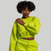 STRIX Dámska mikina Lunar Cropped Chartreuse  LL