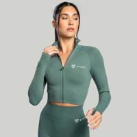 STRIX Dámsky top Cropped Seamless Moss  XL