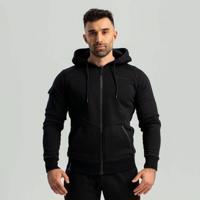 STRIX Mikina so zipsom Nova Black  LL