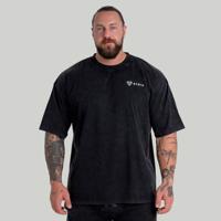 STRIX Tričko Oversized Washed Black  L