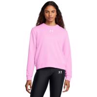 Under Armour Dámska mikina Rival Terry Crew Pink  MM