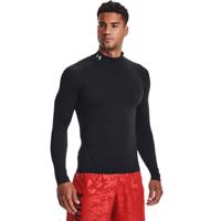 Under Armour Kompresné tričko HG Armour Comp Mock LS Black  SS