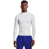 Under Armour Kompresné tričko HG Armour Comp Mock LS White  M