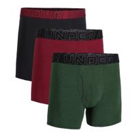 Under Armour Pánske boxerky M Perf Cotton 6in 3pack Green  MM