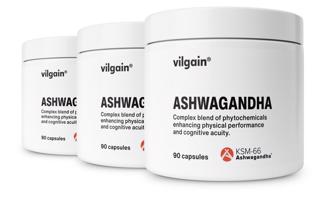Vilgain Ashwagandha –  3× 90 kapsúl
