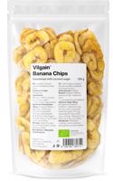 Vilgain Banánové chipsy – sladené kokosovým cukrom 120 g