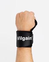 Vilgain Bandáže na zápästia – 1 pár black