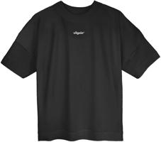 Vilgain Boxy Logotype Tee – XS Black