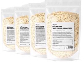 Vilgain Celozrnné ovsené jumbo vločky bezlepkové –  4× 750 g
