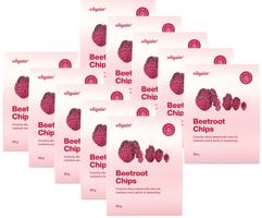 Vilgain Chipsy z červenej repy –  10× 30 g