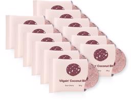 Vilgain Coconut Bite –  12× višňa 38 g