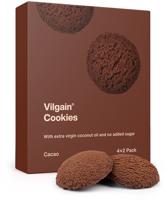 Vilgain Cookies BIO – kakao 135 g (4 x 2 sušienky)