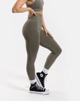 Vilgain Cotton Leggings – L smokey olive