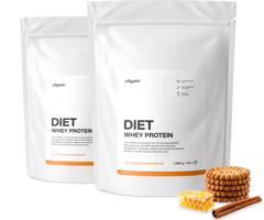 Vilgain Diet Whey –  2× med a škorica 1 000 g