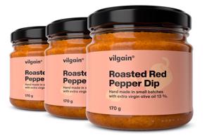 Vilgain Dip z pečených červených paprik –  3× 170 g