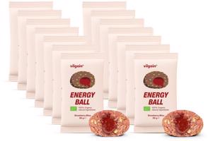 Vilgain Energy Ball BIO –  14× jahodový džem 30 g
