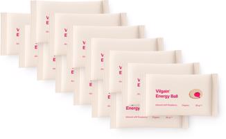Vilgain Energy Ball BIO –  14× mandle s malinovým džemom 30 g