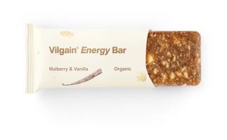 Vilgain Energy Bar BIO – moruše a vanilka 40 g