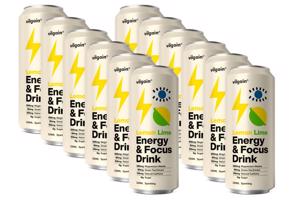 Vilgain Energy & Focus Drink –  12× citrón a limetka 330 ml