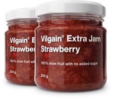 Vilgain Extra džem –  2× jahoda bez pridaného cukru 200 g