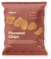 Vilgain Flaxseed Chips –  3× pikantné 50 g