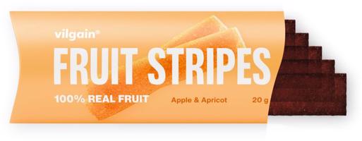 Vilgain Fruit Stripes – Jablko a marhuľa 20 g