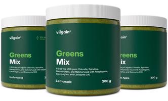 Vilgain Greens MIX príchutí –