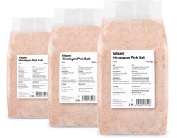 Vilgain Himalájska soľ  ružová –  3× 1000 g