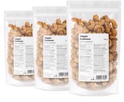 Vilgain Kešu karamelizované –  3× med 250 g