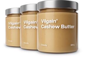 Vilgain Kešu maslo –  3× chrumkavé kešu oriešky 350 g