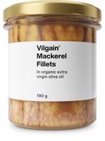 Vilgain Makrela filety v bio extra panenskom olivovom oleji – 190 g