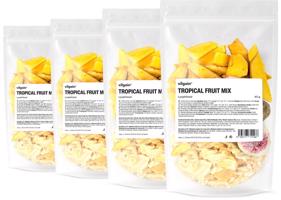 Vilgain Mix lyofilizovaného tropického ovocia –  4× 45 g