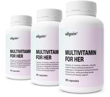 Vilgain Multivitamin pre ženy –  3× 90 kapsúl