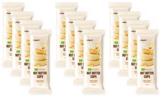 Vilgain Nut Butter Cups BIO –  12× Biela čokoláda s arašidovým maslom 39 g (3 x 13 g)