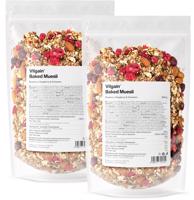 Vilgain Pečené müsli –  2× čučoriedky, maliny & škorice 600 g
