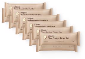 Vilgain Plant Protein Candy Bar –  15× lieskové orechy 45 g