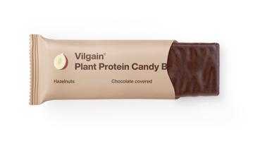 Vilgain Plant Protein Candy Bar – lieskové orechy 45 g
