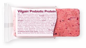 Vilgain Prebiotic Protein Bar – pink macaron 55 g