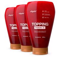 Vilgain Prebiotic Topping –  3× jahoda 320 g
