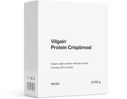 Vilgain Protein Crispbread BIO – bylinky 100 g (2 x 50 g)
