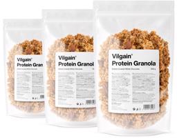 Vilgain Protein Granola –  3× slaný karamel s bielou čokoládou 350 g