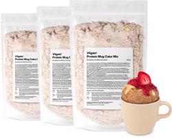 Vilgain Protein Mug Cake Mix –  3× Jahoda a biela čokoláda 420 g