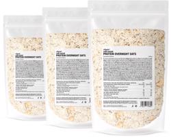 Vilgain Proteínové Overnight Oats s nízkym obsahom cukru –  3× kešu s karamelom 420 g