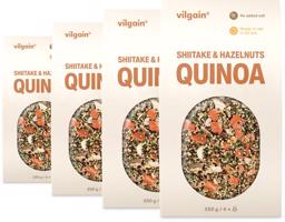 Vilgain Quinoa s shiitake a lieskovými orieškami –  4× 250 g