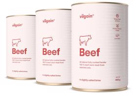 Vilgain R2E Hovädzie mäso –  3× 400 g