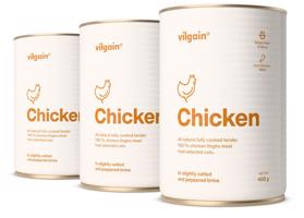 Vilgain R2E Kuracie mäso –  3× 400 g