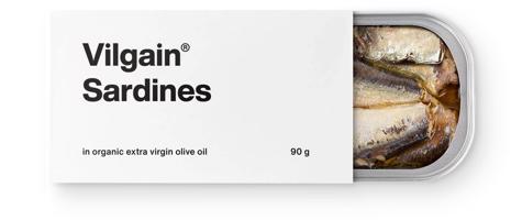 Vilgain Sardinky – v BIO extra panenskom olivovom oleji 90 g