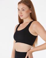 Vilgain Seamless Ribbed Bra – S/M* black