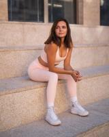 Vilgain Seamless Ribbed Leggings – S/M rose